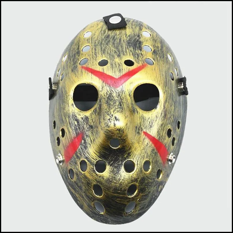 masquerade masks jason voorhees mask friday the 13th horror movie hockey mask scary halloween costume cosplay plastic party masks fy2931