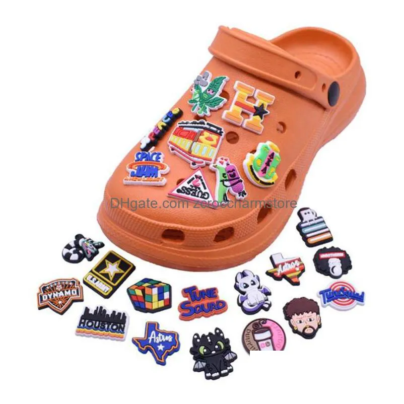fast delivery croc charms shoe parts accessories decoratiom charm buckle clog buttons pins
