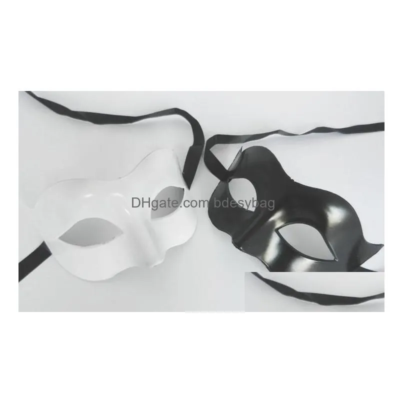 2017 new party mask black and  half face mask masquerade masks props delivery