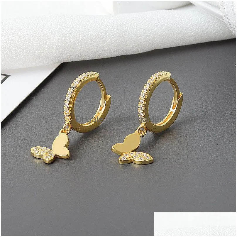 silver gold punk hiphop geometric pendant hoop dangle earrings for women party jewelry accessories wholesale