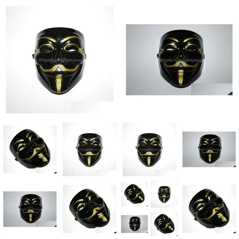 halloween masquerade mask v for vendetta mask v face mask vmask jia299