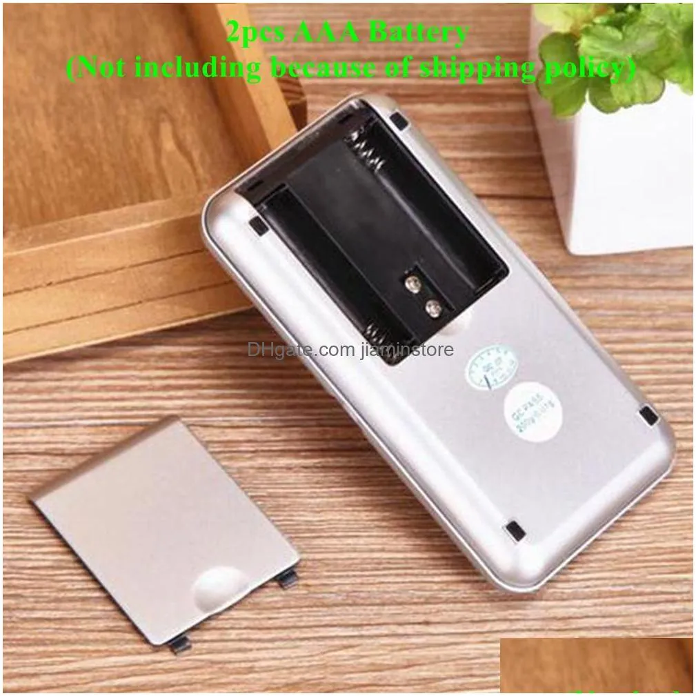 Scales Wholesale English Style Electronic Mini Pocket Scale With Retail Box 100G/0.01G 200G/0.01G 300G/0.01 Digital Scales Precision J Dhdj5