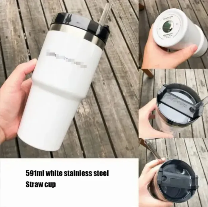 Star bucks mug co-branded Stley cup stainless steel straw vehicle-mounted American cup large-capacity desktop cup office