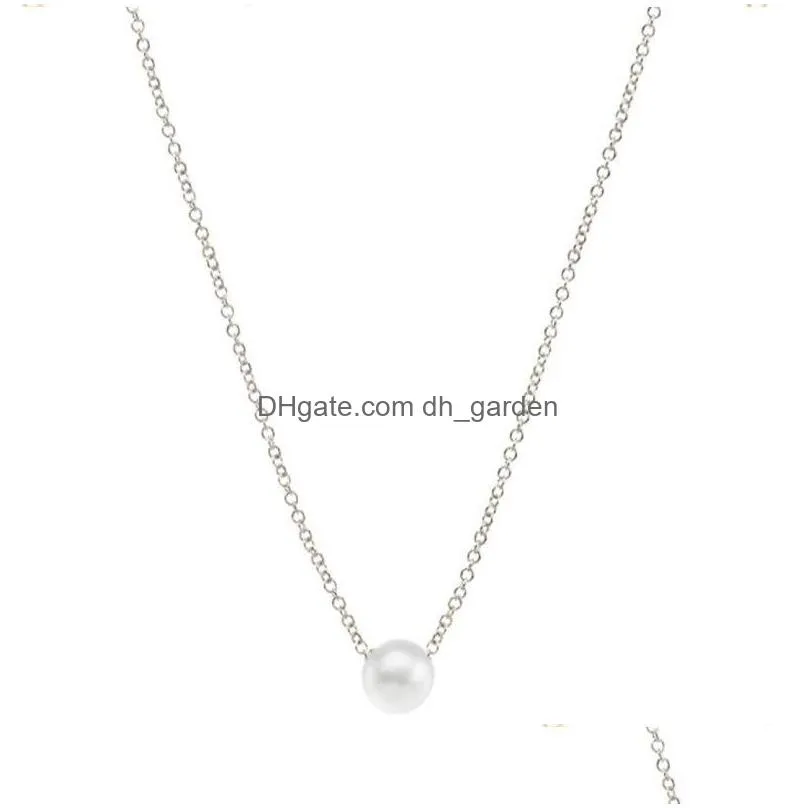 wholesale 50 pieces / bag exquisite pearl pendant necklace suitable for ladies jewelry of friends party and wedding site