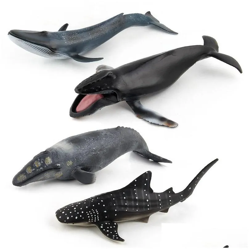 whale model toy 9 solid model marine animals big size high simulation for kid cognitive teaching kid gift ornament orcinus orca shark whale humpback pottwal