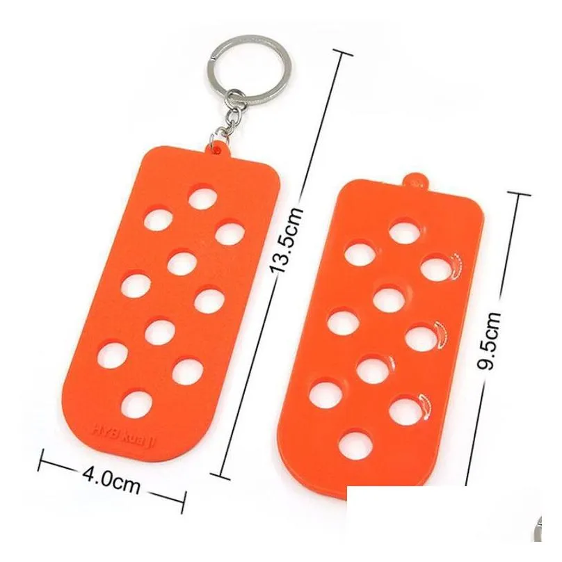 2022 style clog keychain holder colorfuls silicone keychain plate for charms women child gift can match shoe flower