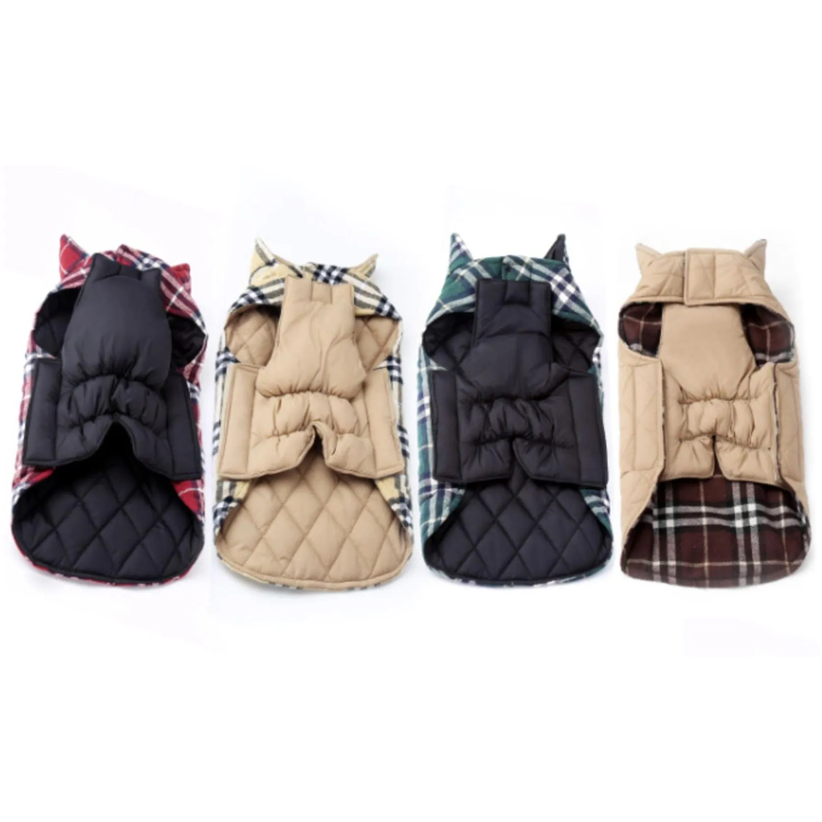 winter dog fashion coats pet clothes for small dog outdoor waterproof large dog jacket