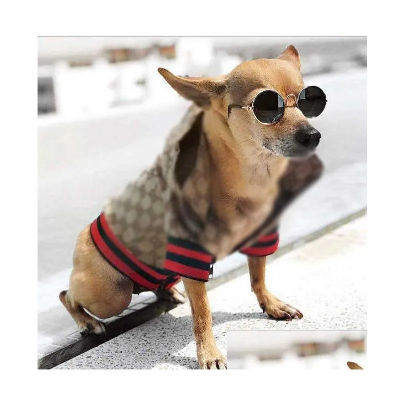 pet dog apparel classic outdoor pattern fashion adjustable pet harnesses coat cute teddy hoodies suit small dog collar accessor