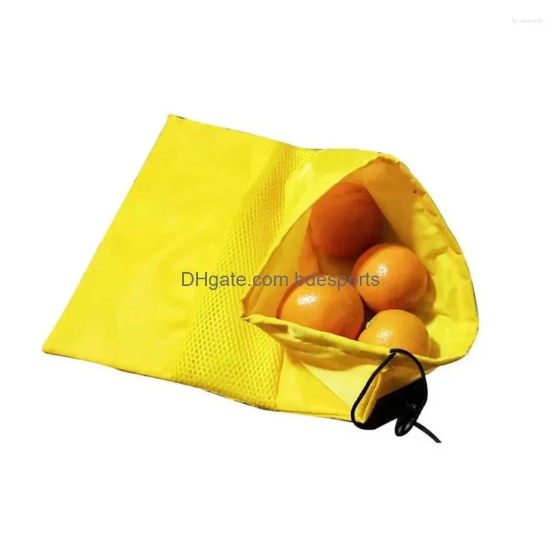Storage Bags Storage Bags 2 Pcs Agrictural Products Travel Cloth Produce Fruit Protection Package Shopper Tote Drop Delivery Home Gard Dhvxl