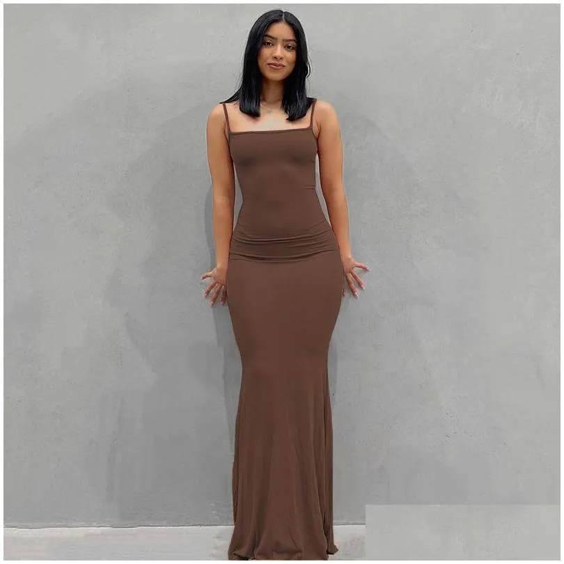 casual dresses fashion sexy  backless evening maxi women party club ladies bodycon peach hip elegant long for woman 221031