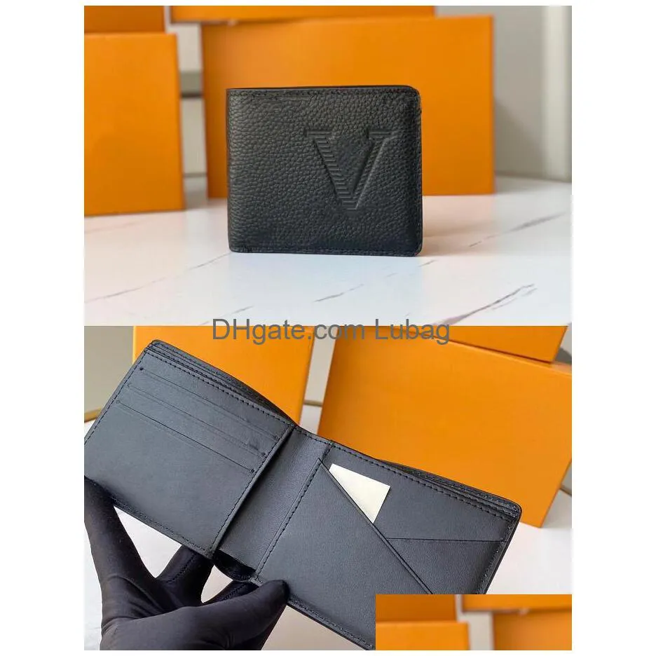 hiqh quality black embossing wallets purses mens wallet short credit business card id holders man women packet bag small purse with