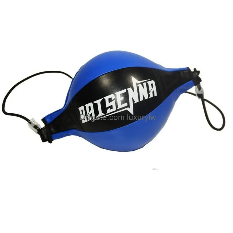 Sand Bag Training Reaction Speed Balls Muay Thai Punch Boxe Fitness Sports Equipment Pu Punching Ball Pear Boxing Bag3313735 Drop Deli Dhnjx