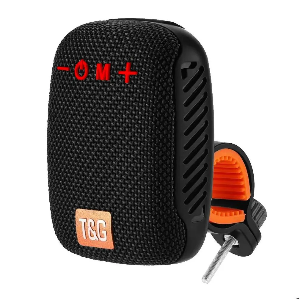 Portable Speakers Tg392 Outdoor Bicycle Wireless Bluetooth Speaker Portable Sound Box Waterproof Subwoofer Fm Radio Hands- Call Drop D Dhfyl