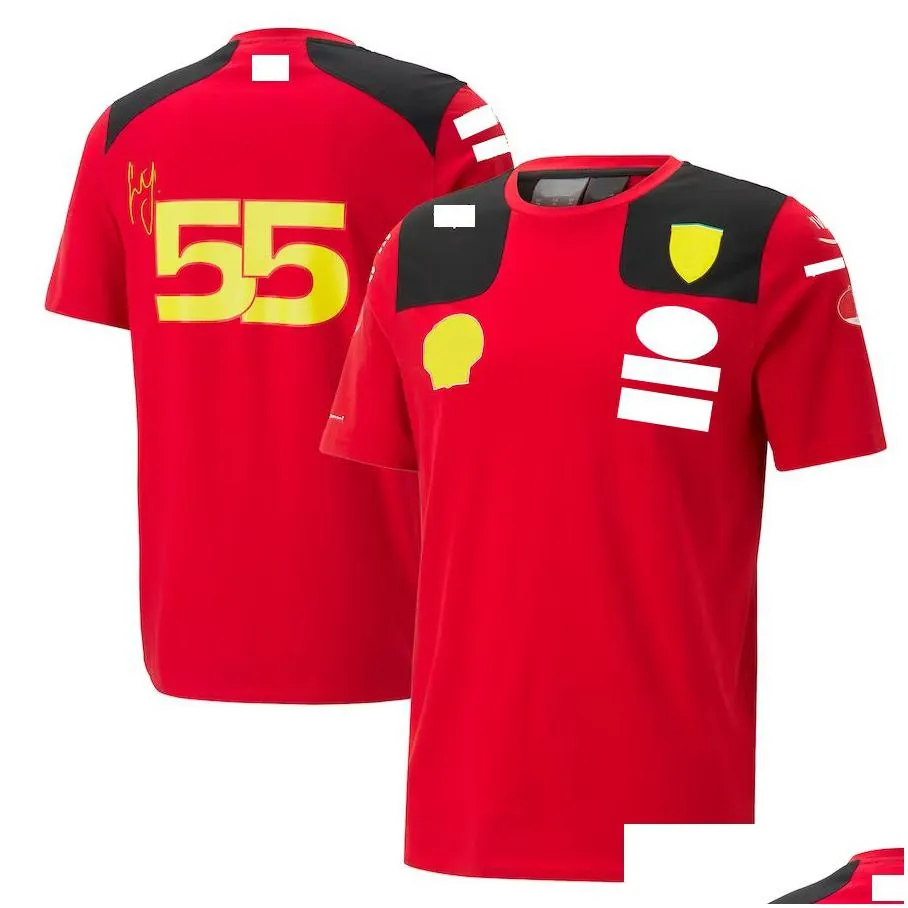  ferrai f1 t-shirt apparel formula 1 fans extreme sports fans breathable clothing top oversized short sleeve custom 2023