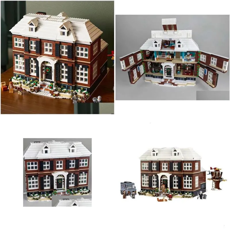 Blocks Blocks 3955Pcs Home Alone Set Model Building Bricks Educational Toys For Boy Kids Christmas Gifts 230519 Drop Delivery Toys Gif Dhrp8