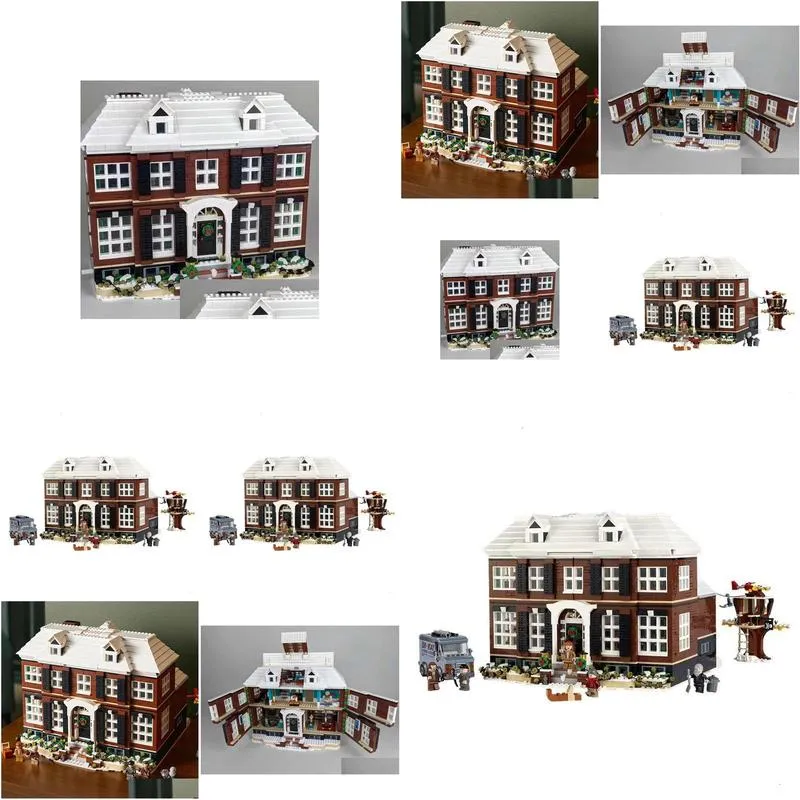 Blocks Blocks 3955Pcs Home Alone Set Model Building Bricks Educational Toys For Boy Kids Christmas Gifts 230519 Drop Delivery Toys Gif Dhrp8