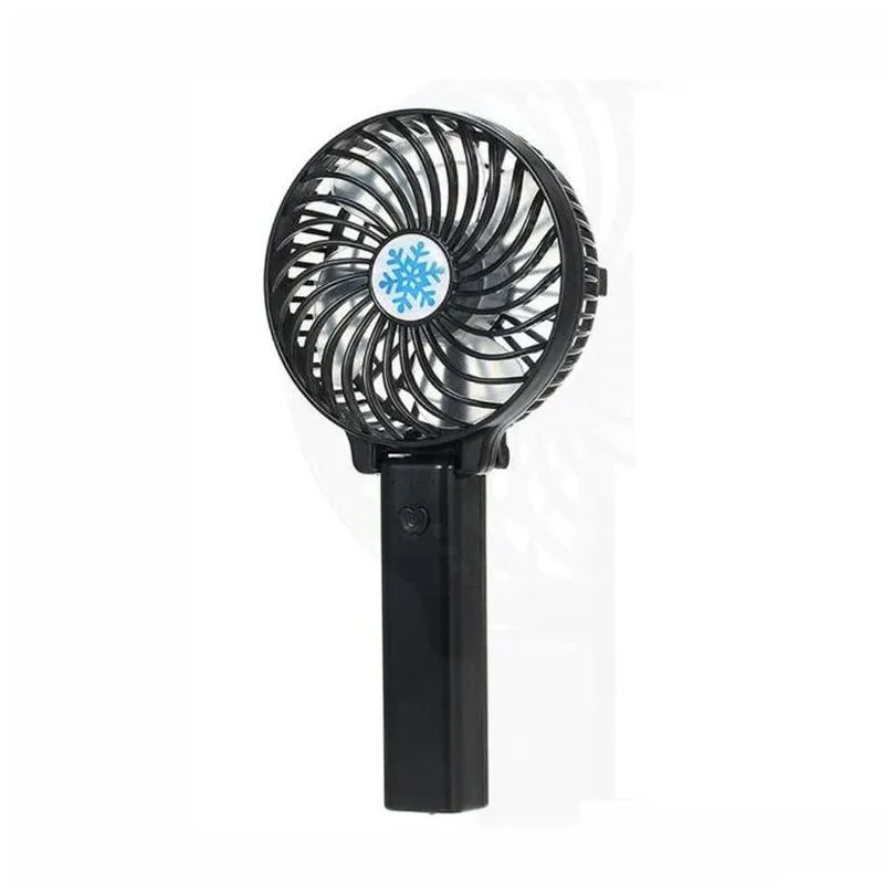 Other Arts And Crafts Portable Usb Battery Fan Foldable Air Conditioning Fans Cooler Mini Operated Hand Held Cooling Drop Delivery Hom Dhhkg