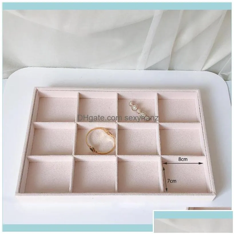 microfiber jewelry pouch wholesale beige veet jewelry trays organizer display adn storage felt earring box ring holder pouches bags