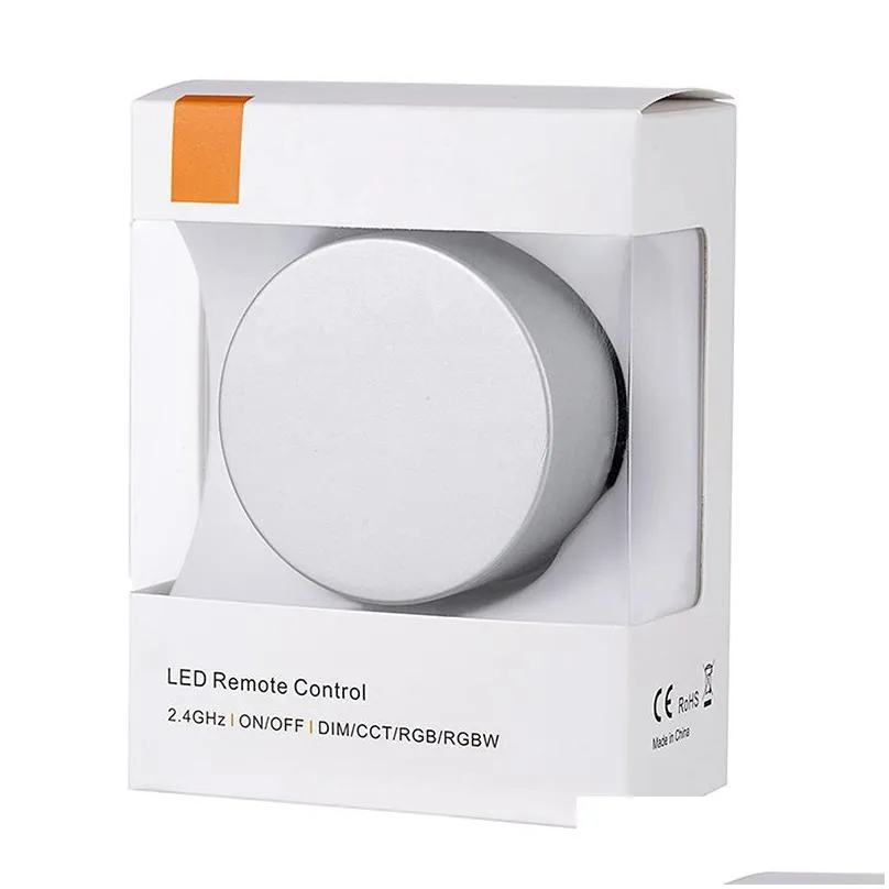 Dimmers Led Dimmer Dc12-24V Constant Voltage Flexible Single Color Cct Wireless Synchronous Remote Control Switch 2.4G Strip Dimming D Dhdtz