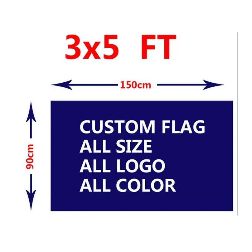 custom flag 3x5 ft custom flags 5x3 any pattern logo high quality polyester printing 150x90cm flag banners drop 