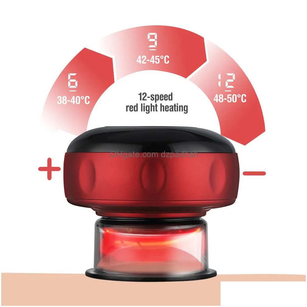 ems cupping massage smart vacuum suction cup therapy jars anti-cellulite massager dispel dampness fat burning device