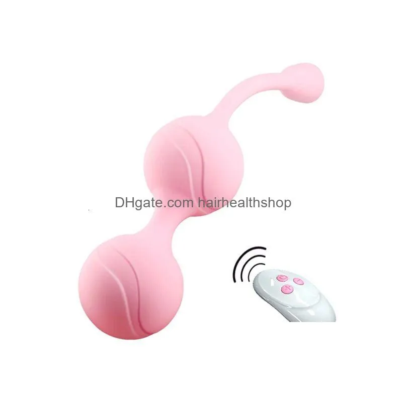 Other Massage Items Adt Toys Wireless Vibrator Remote Control Kegel Ball Vibrate Love Egg Toy For Couple Product Women Y Female Vibro Dh8Nj