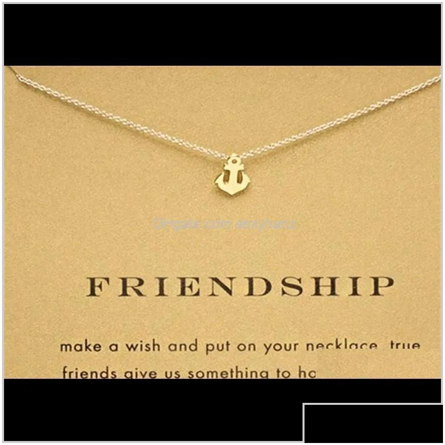 pendants 38 style dogeared choker necklaces with card love heart elephant pearl circle pendant necklace gold plated chai