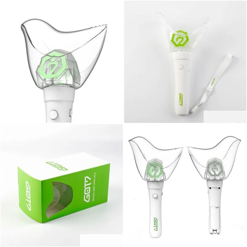 Led Light Sticks Led Light Sticks Kpop Merch Got7 Official Lightstick Ver 2 Concert Stick Bluetooth 230705 Drop Delivery Toys Gifts Le Dh3Fj