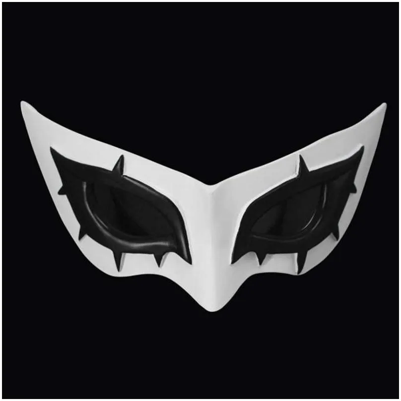 Persona 5 Hero Arsene Joker Mask Cosplay ABS Eye Patch Kurusu Akatsuki Prop Role Play Halloween Accessory H0910