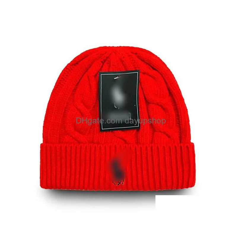 Designer Winter Sklcap Knit Cap Sports Team Baseball Football Basketball Beanies Warm Mens And Womens Casual Hats Drop Delivery Dhakd