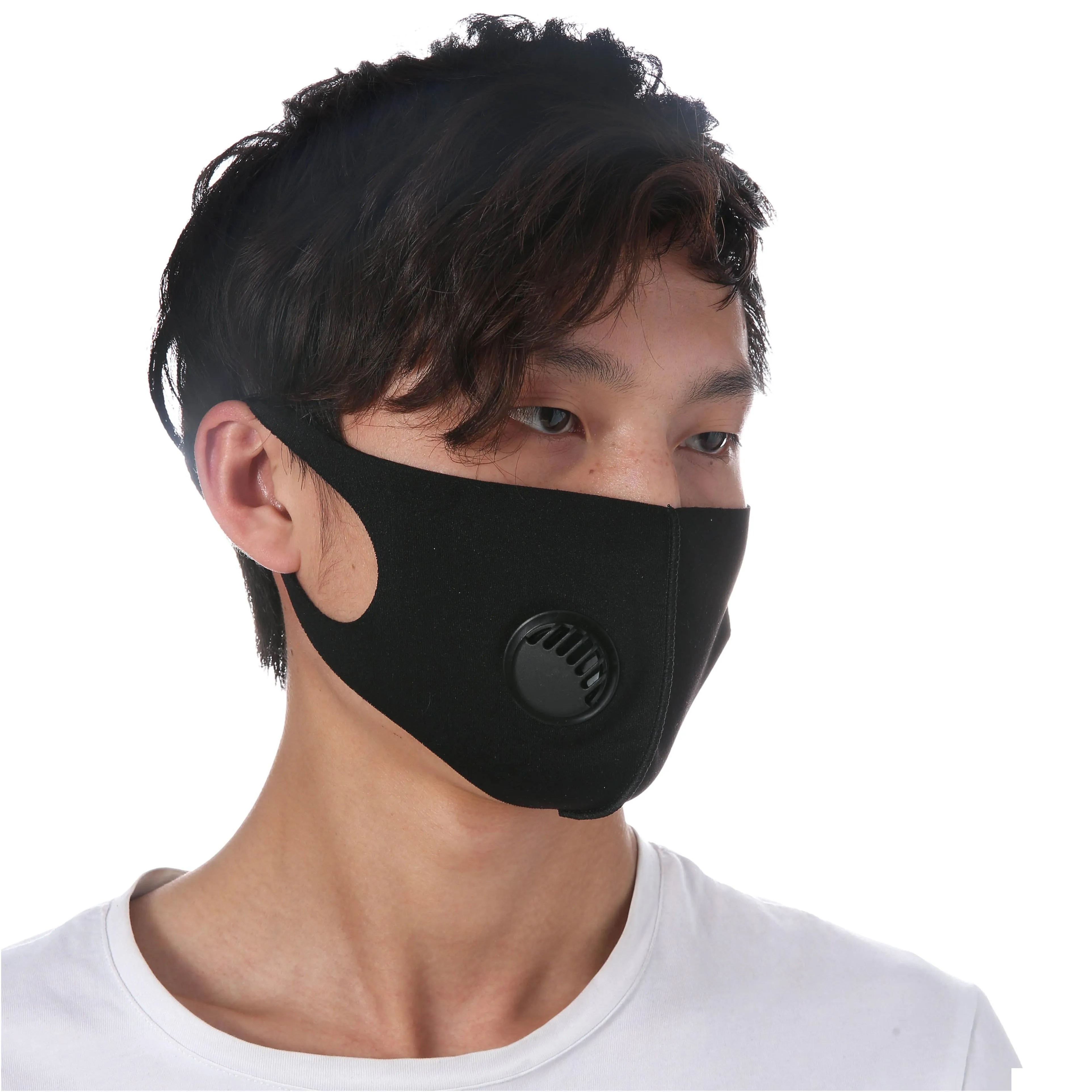 Designer Masks Adt Dustproof Face Mask Breathing Vae Reusable Anti-Dust Haze Pm2.5 Ice Silk Cotton Masks Zza2072 Drop Delivery Home Ga Dhwzq