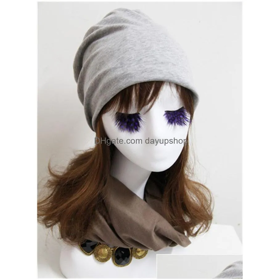 3 Colors Wholesale Scarf Hat Dual Purpose Versatile Hip-Hop Solid Color Plover For Men And Women Street Casual Drop Delivery Dhnkq