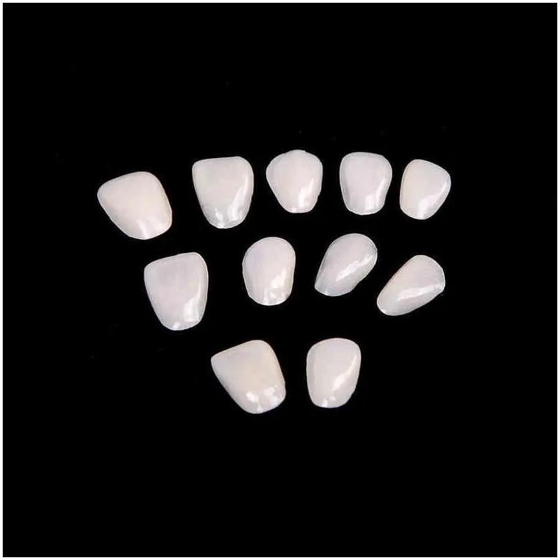 Dental Ultra Thin Anterior Temporary Crown Whitening Porcelain Teeth Medical Veneers Resin Teeth For Dental Care Y220808