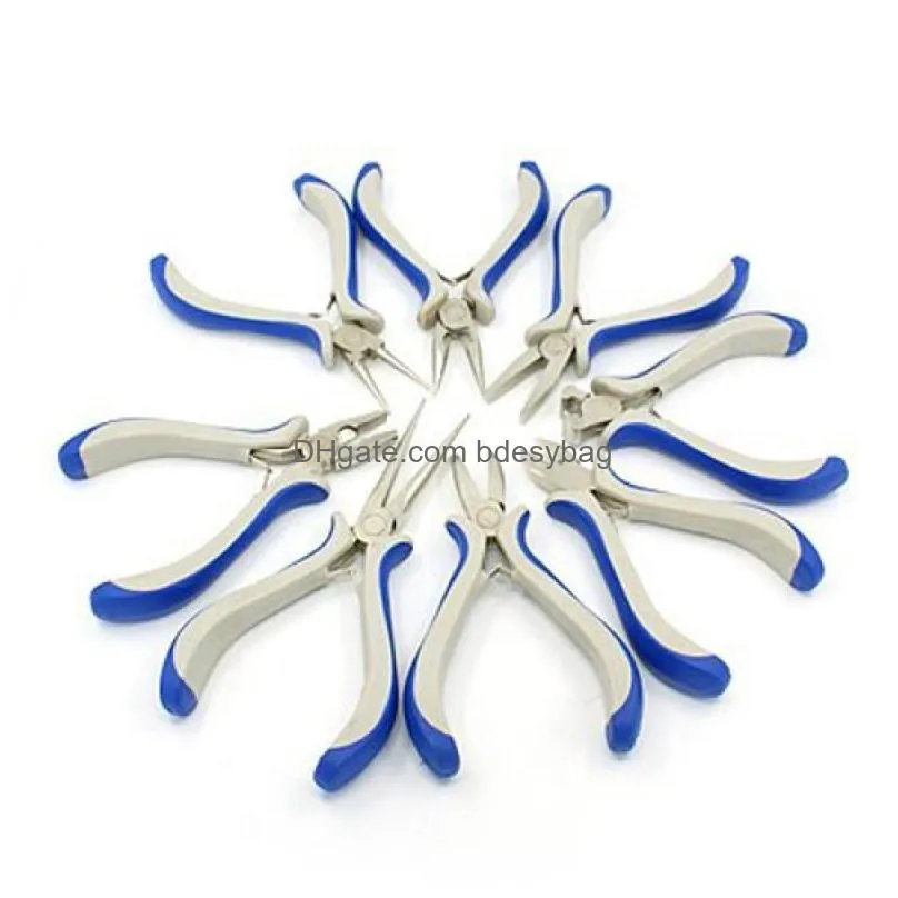 8pcs/sets jewelry pliers sets tool for diy equipments making carbonhardened steel multi usage pliers beading