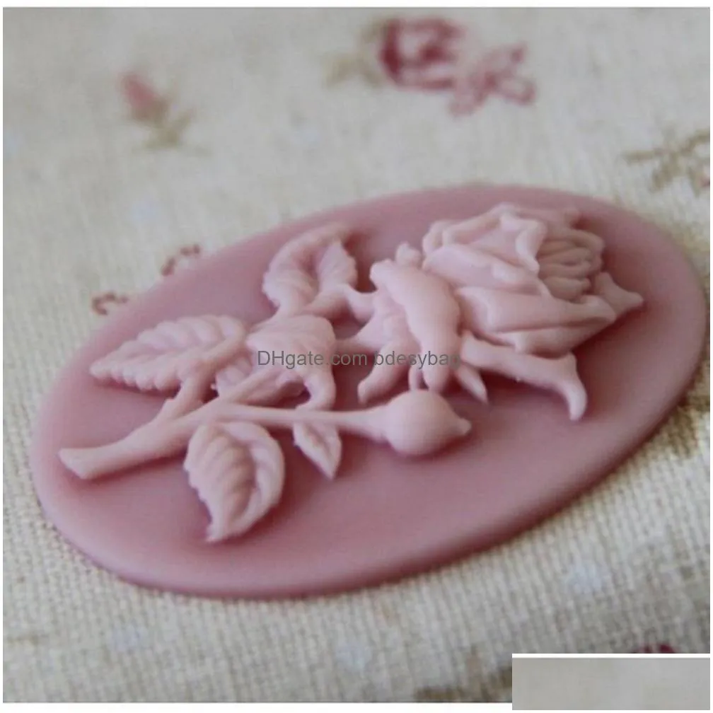 1pcs baking moulds rose flower cake silicone mold fondant decorating chocolate craft decoration kitchen baking tools