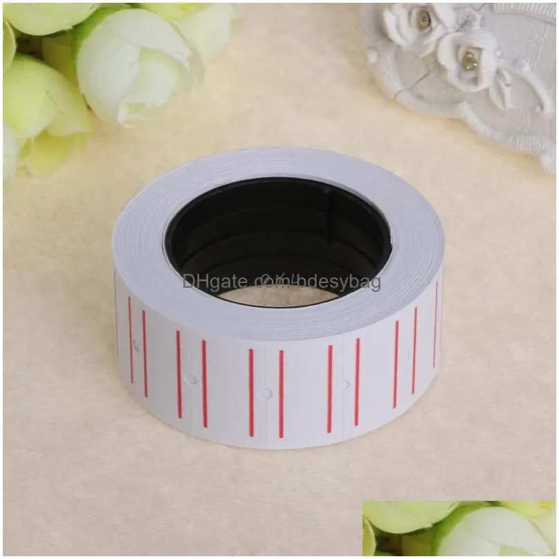 1 roll500 labels white self adhesive price label tag sticker office supplies
