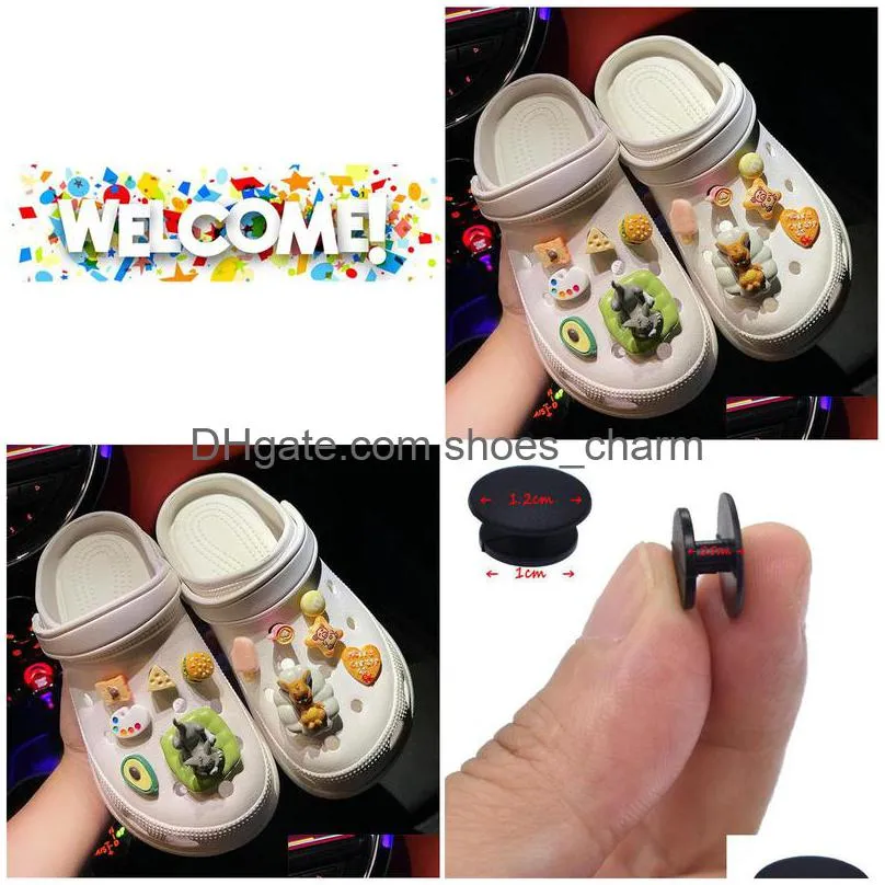 cartoon cat and mouse charms backpack decoration xmas cute fit croc girl shoe buckle diy slipper party gifts accessories