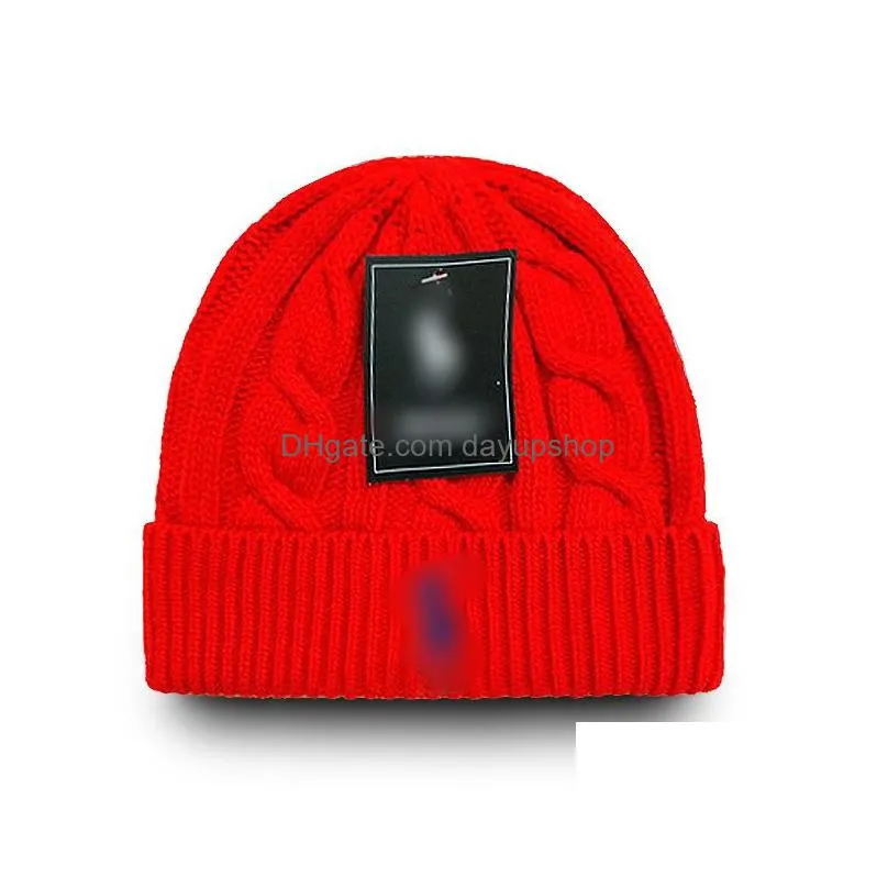 Designer Winter Sklcap Knit Cap Sports Team Baseball Football Basketball Beanies Warm Mens And Womens Casual Hats Drop Delivery Dhakd