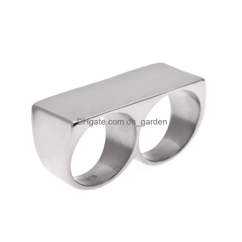 Anillo doble dedo hombre cheap