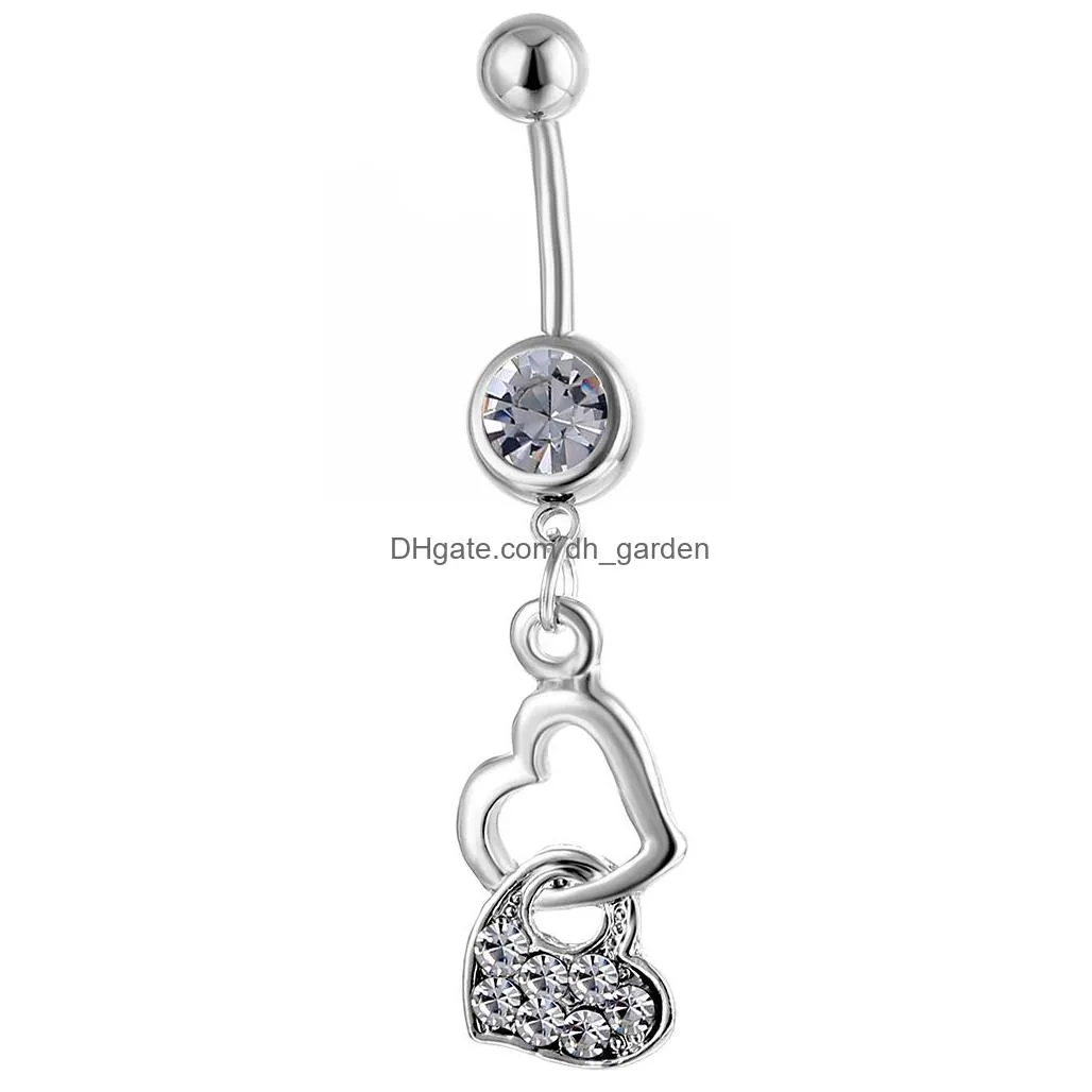 d0163 seastar body piercing jewelry belly button navel rings