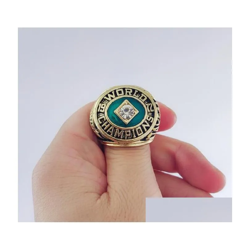 1972 athletics world baseball champions team championship ring fan men christmas promotion gift 2020 can mix style