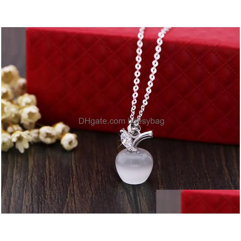new original pendants crystal from austrian  necklace cute cat eye fashion jewelry fit women and female