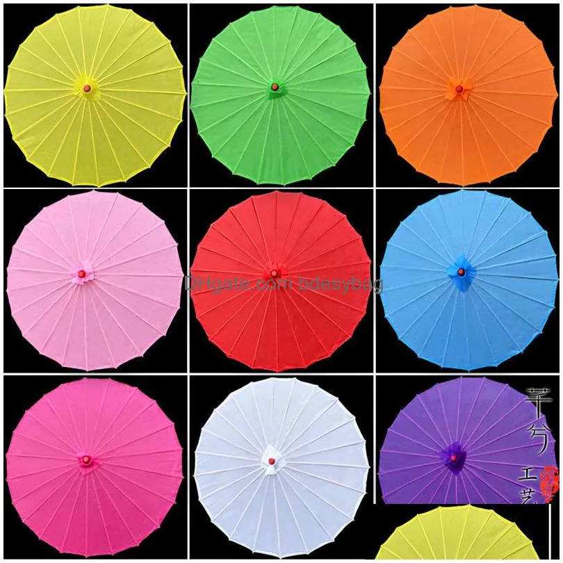 diameter 20/30/40/60cm chinese style paper umbrella costume ancient chinese princess umbrella drama white craft umbrella cosplay