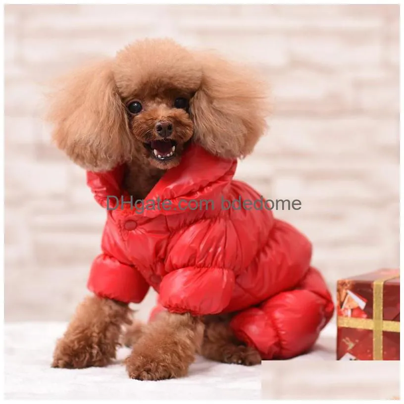 dog apparel chihuahua coat winter warm padded fleece costumes for pet dog cat luxury apparels vest puppy thicken hoodie jacket dogs clothes bulldog