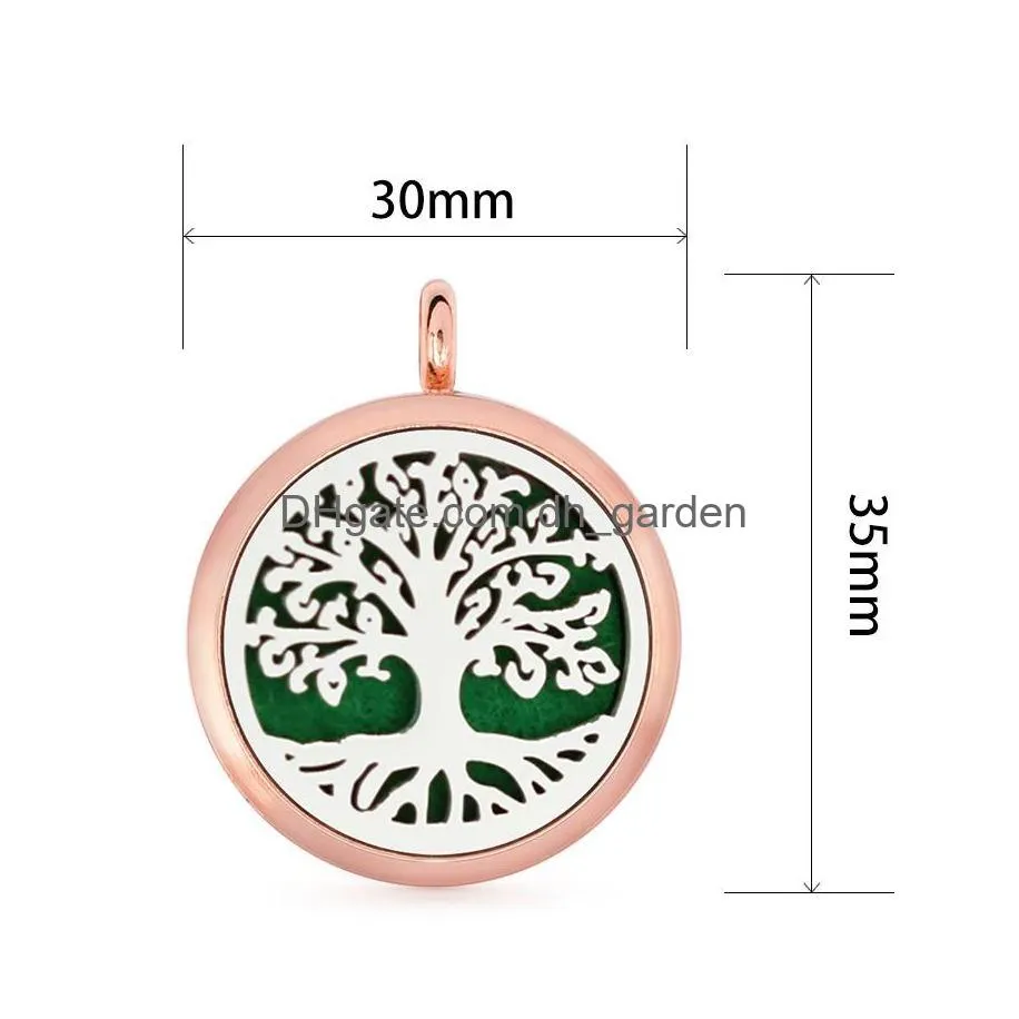 Lockets D1 Per Aromatherapy Essential Oil Diffuser Locket 30Mm Floating Pendant Felt Pad Randomly Ly As Drop Delivery Jewelr Dhgarden Dh7Zq