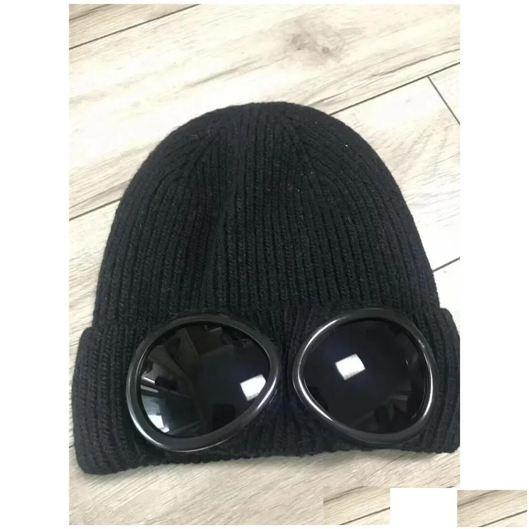 beanies two glasses  beanies autumn winter warm ski hats knitted thick skl caps hat goggles beanies2856774 sports outdoors a