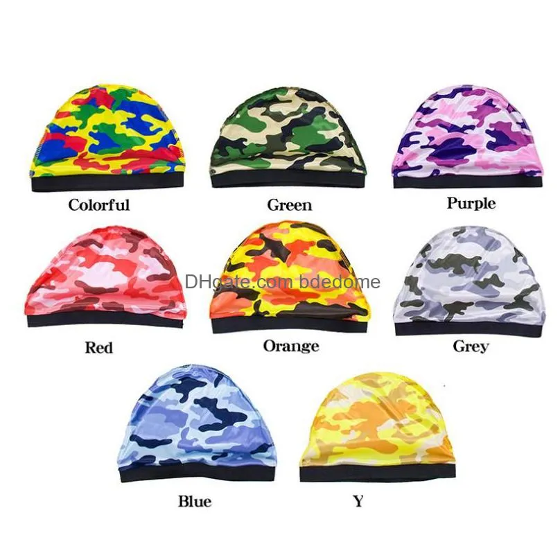 Fast 8 Colors Invisible Polyester Hair Caps Dome Wave Hats Mens Base Wig Hat Drop Delivery Dhxad