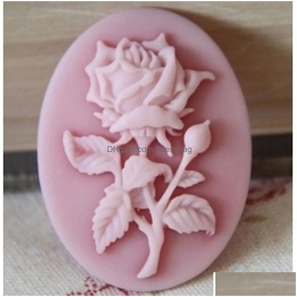 1pcs baking moulds rose flower cake silicone mold fondant decorating chocolate craft decoration kitchen baking tools