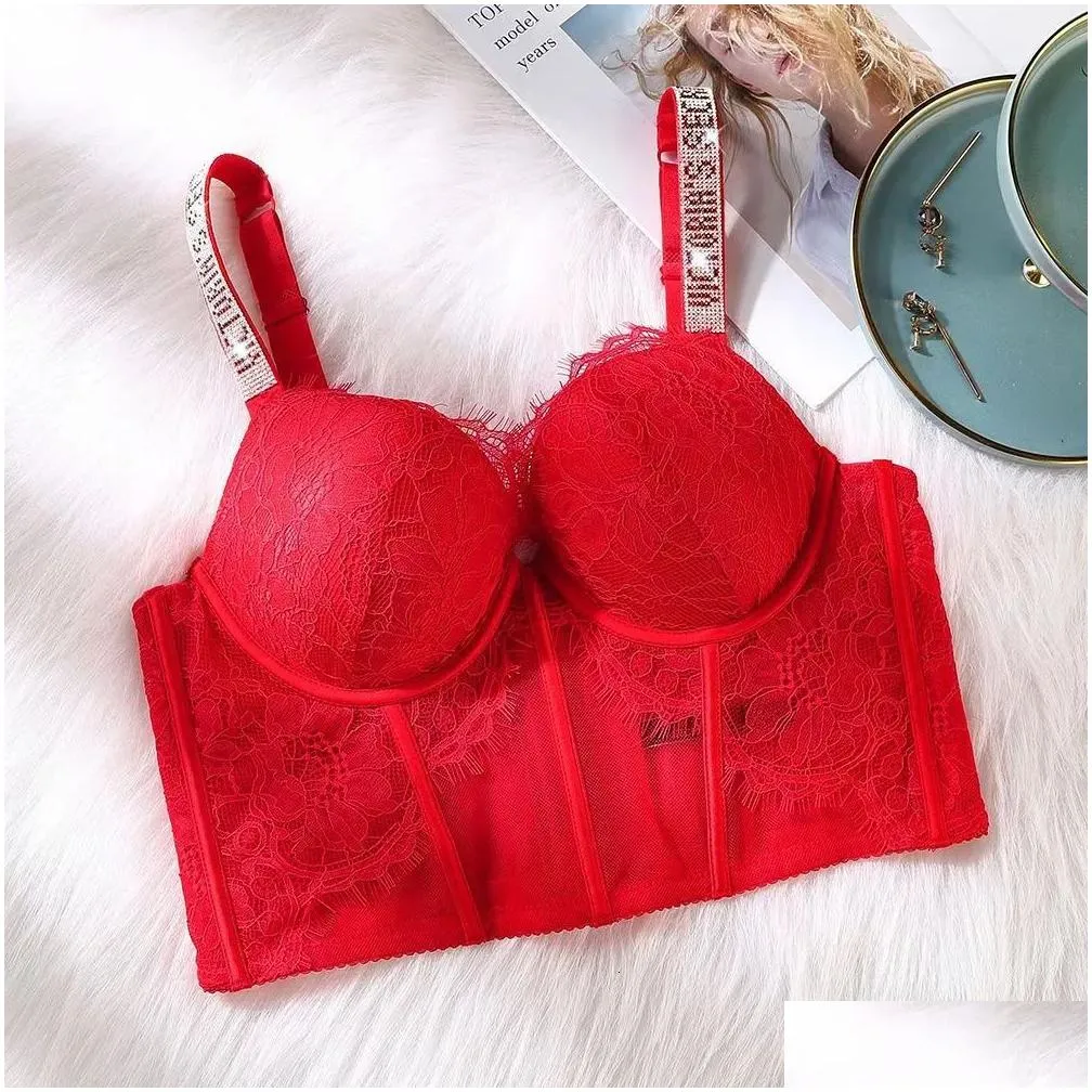 womens panties  fashion women plus size bra panty 2 piece push up sexy underwear briefs set letter lingerie 231023