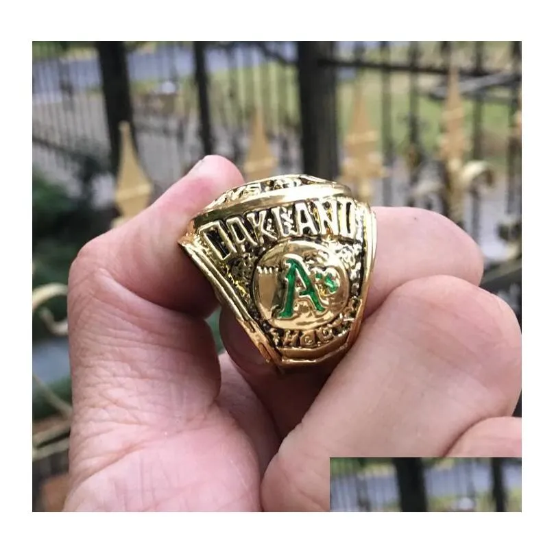 1972 athletics world baseball champions team championship ring fan men christmas promotion gift 2020 can mix style
